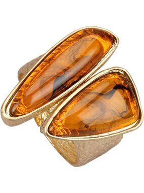 Trendy Chunky Gold Cuff Bracelet for Women - Stylish Large Statement Jewelry